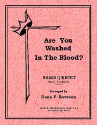 ARE YOU WASHED IN THE BLOOD BRASS SEXTET cover Thumbnail